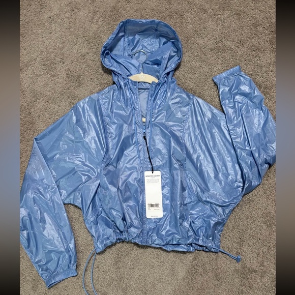 ALO Yoga Jackets & Blazers - ALO Yoga Light Blue Sprinter Jacket NWT